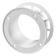 Imagine grila de ventilare ROTUNDA 125 ALBA