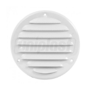 Imagine grila de ventilare ROTUNDA 150 ALBA