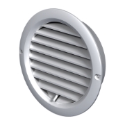 Imagine grila de ventilare ROTUNDA 150 ALBA