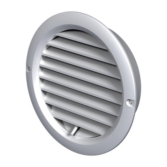 Imagine grila de ventilare ROTUNDA 150 ALBA