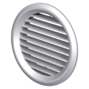Imagine grila de ventilare ROTUNDA 150 ALBA