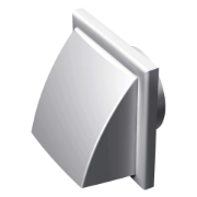 Imagine grila de ventilare ROTUNDA 150 ALBA