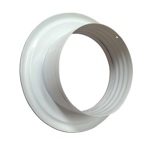 Imagine grila de ventilare ROTUNDA 150 ALBA