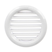 Imagine grila de ventilare ROTUNDA 150 ALBA