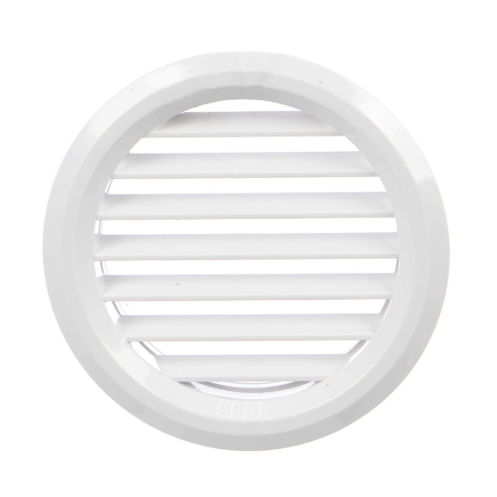 Imagine grila de ventilare ROTUNDA 150 ALBA