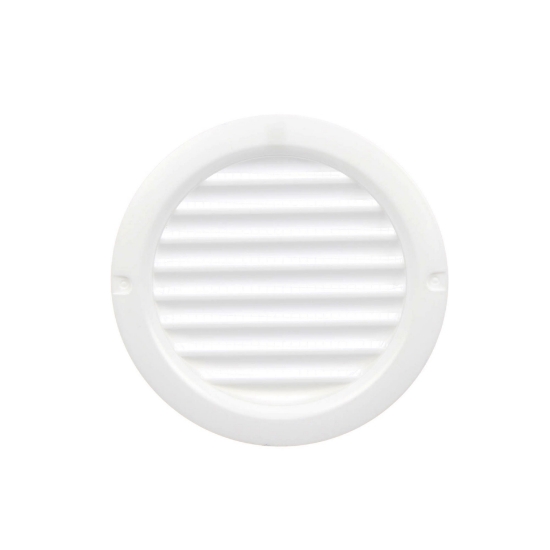 Imagine grila de ventilare ROTUNDA 150 ALBA
