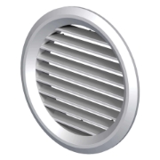 Imagine grila de ventilare ROTUNDA 150 ALBA