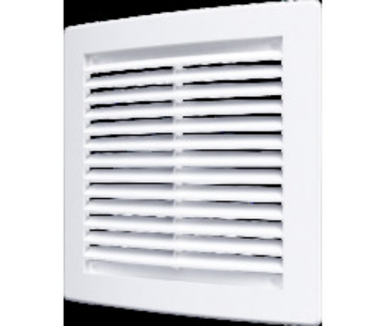 Imagine grila de ventilare PATRATA 200x200 ALBA