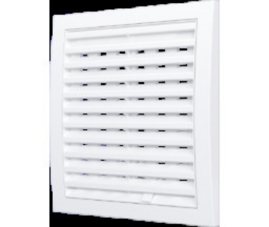 Imagine grila de ventilare PATRATA 200x200 ALBA