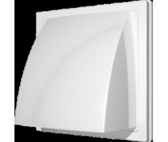 Imagine grila de ventilare PATRATA 200x200 ALBA