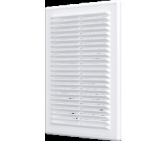 Imagine grila de ventilare PATRATA 200x200 ALBA