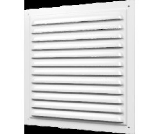 Imagine grila de ventilare PATRATA 200x200 ALBA