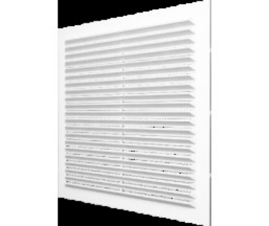 Imagine grila de ventilare PATRATA 200x200 ALBA