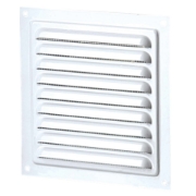 Imagine grila de ventilare PATRATA gravitationala 100