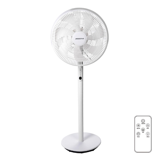 Imagine Ventilator cu picior 45W alb