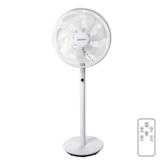 Imagine Ventilator cu picior 45W alb