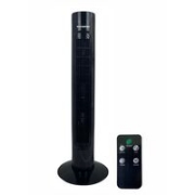 Imagine Ventilator cu picior & telecomanda 65W negru