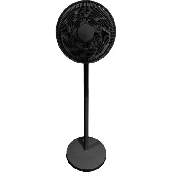 Imagine Ventilator cu picior & telecomanda 65W negru