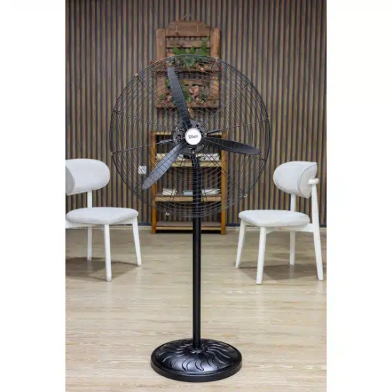Imagine Ventilator cu picior & telecomanda 65W negru