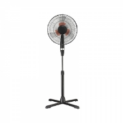 Imagine Ventilator cu picior & telecomanda 65W negru