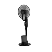 Imagine Ventilator cu picior & telecomanda 65W negru