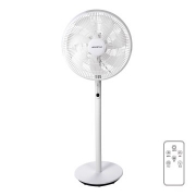 Imagine Ventilator cu picior & telecomanda 45W alb