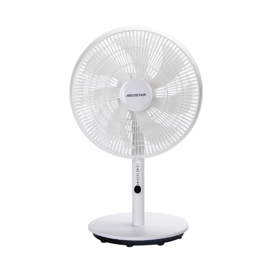 Imagine Ventilator cu picior & telecomanda 45W alb