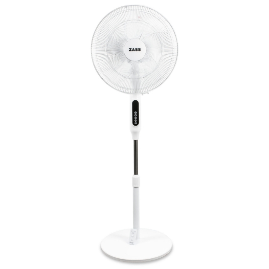 Imagine Ventilator cu picior & telecomanda 45W alb