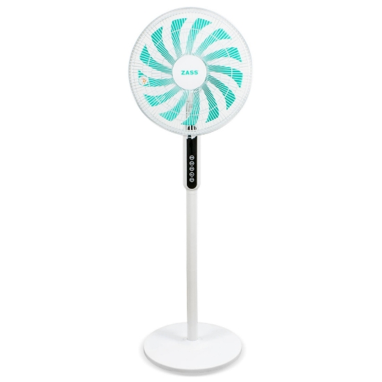 Imagine Ventilator cu picior & telecomanda 45W alb