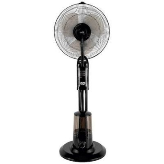 Imagine Ventilator cu picior & telecomanda 45W negru