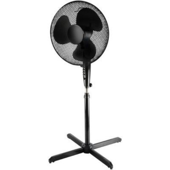 Imagine Ventilator cu picior & telecomanda 45W negru