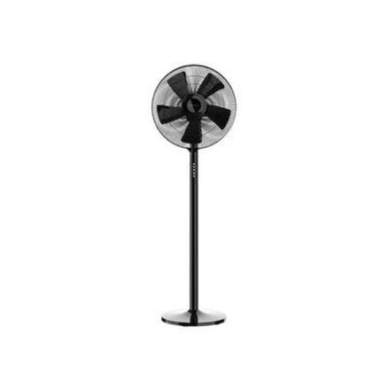 Imagine Ventilator cu picior & telecomanda 45W negru
