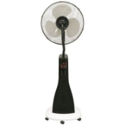 Imagine Ventilator cu picior & telecomanda 45W negru