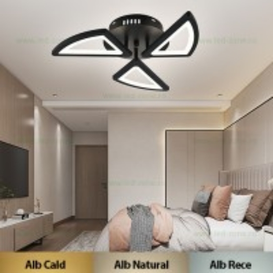 Imagine Ventilator de tavan 35W & plafoniera 22W - alb