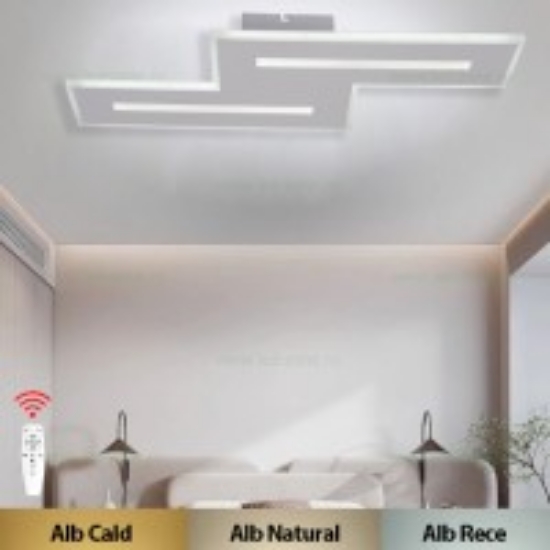 Imagine Ventilator de tavan 35W & plafoniera 22W - alb
