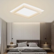 Imagine Ventilator de tavan 35W & plafoniera 22W - alb