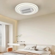 Imagine Ventilator de tavan 35W & plafoniera 22W - alb