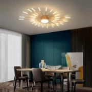 Imagine Ventilator de tavan 35W & plafoniera 22W - alb