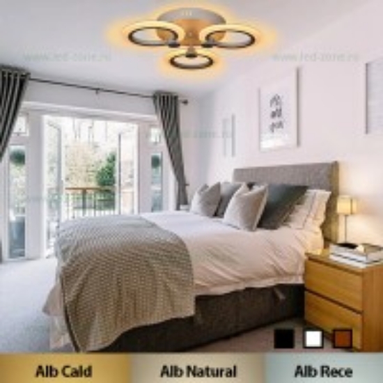 Imagine Ventilator de tavan 35W & plafoniera 22W - alb