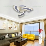 Imagine Ventilator de tavan 35W & plafoniera 22W - alb