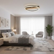 Imagine Ventilator de tavan 35W & plafoniera 22W - alb