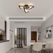 Imagine Ventilator de tavan 35W & plafoniera 22W - alb