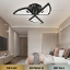 Imagine Ventilator de tavan 35W & plafoniera 22W - satinat & stejar