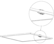 Imagine Set for ceiling mounting 0,25m