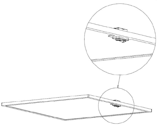 Imagine Set for ceiling mounting 0,25m
