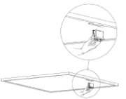Imagine Set for ceiling mounting 0,25m