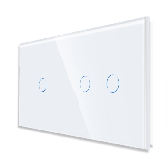 Imagine Intrerupator din sticla "WiFi smart" simplu (touch)