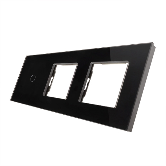 Imagine Intrerupator din sticla "WiFi smart" dublu (touch)