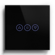 Imagine Intrerupator din sticla "WiFi smart" pentru roller (touch)