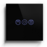 Imagine Intrerupator din sticla "WiFi smart" pentru roller (touch)